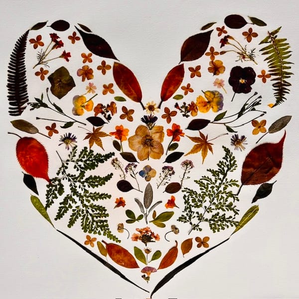 Art, made by Amy Bradshaw in memory of her beloved daughter Maggie. 